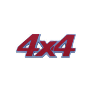 Logo 4x4 per Modanature Laterali per Fiat Panda 141